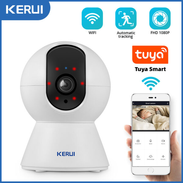 kerui tuya smart mini wifi ip camera